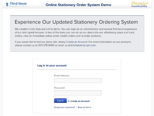 We Updated Our Stationery Ordering System